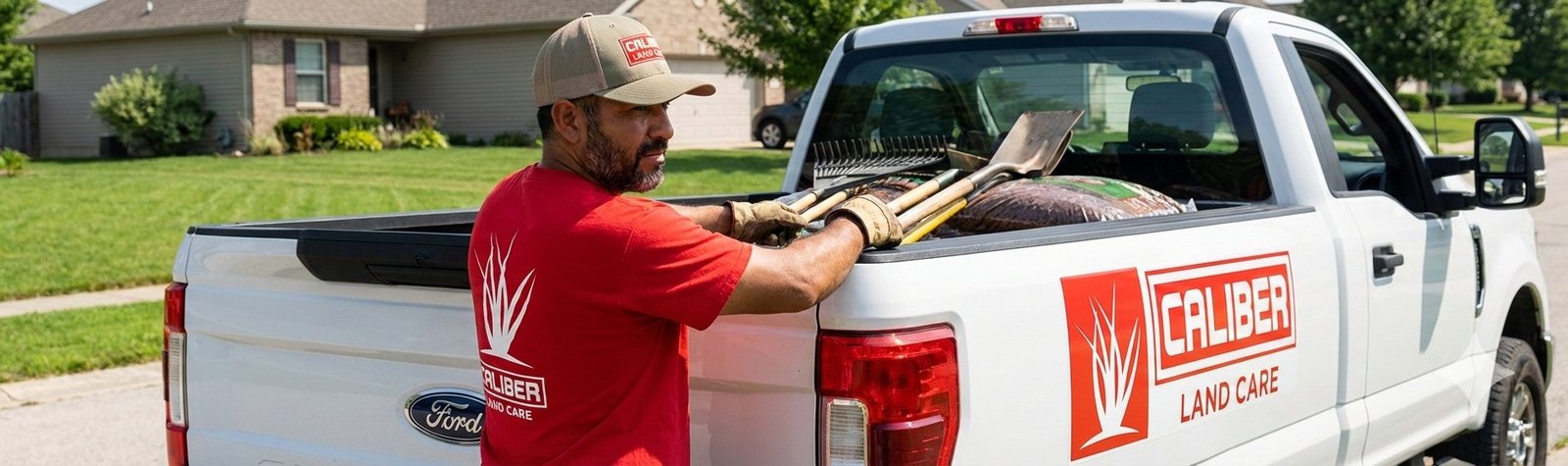 Caliber Land Care lawn care service in Jacksonville, TX